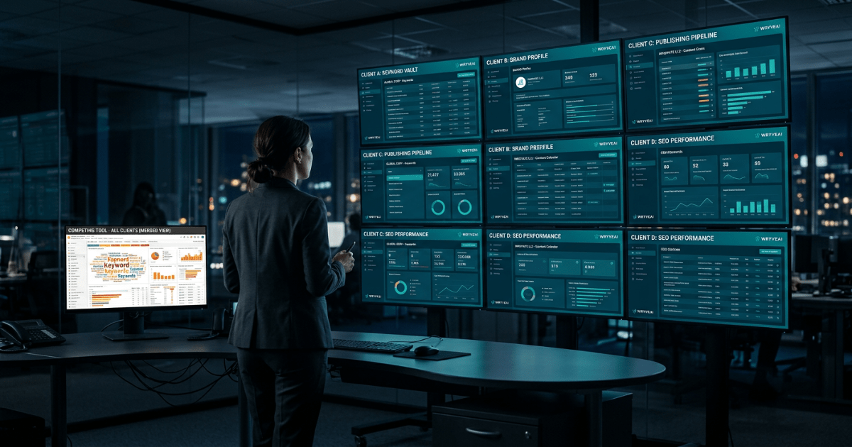 AI SEO tool for agencies