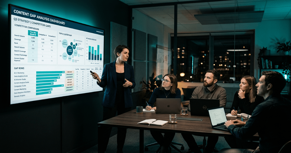 Content gap analysis
