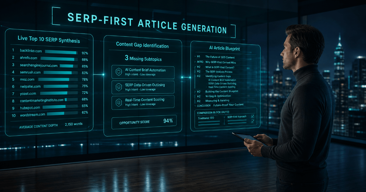 AI article generator