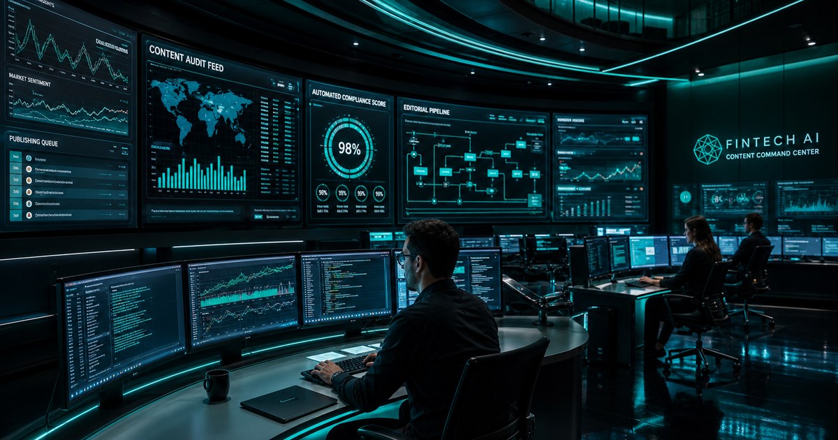 AI content strategy for fintech companies